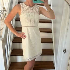 White Lace Lily Pulitzer Dress